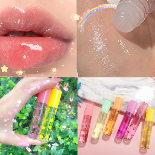 Yameiyan Натуральное фруктовое масло-блеск для увлажнения и питание губ, виноград