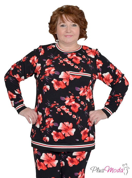 Туника Модель №807 размеры 44-84 - Plusmoda фото 3