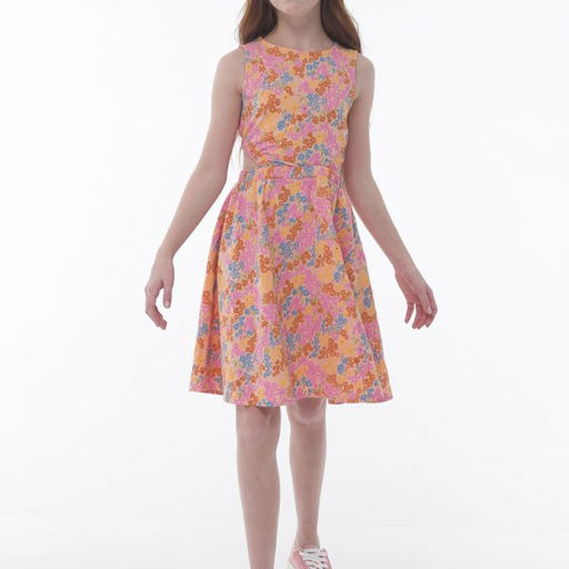 PELICAN, платье для девочек, Персиковый  фото 6