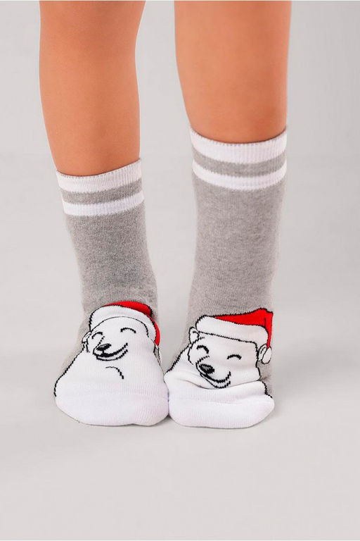 (CLE) C4552П носки дет. НГ плюш (ЧЗ)