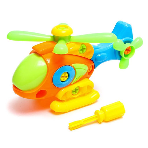 Конструктор винтовой Вертолёт, с отвёрткой, 18 деталей, МИКС - Simaland фото 6