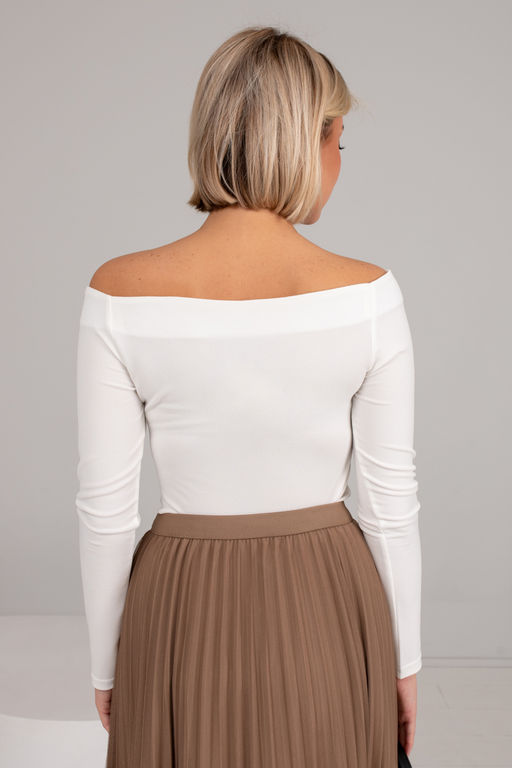 Блузка ТБ-73-1 белый - Angelika фото 5