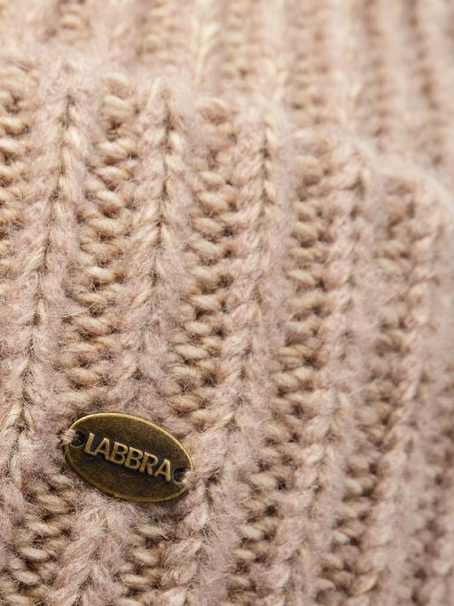 Шапка жен. шерсть+акр LB-A53015 cappuchino - Labbra фото 3