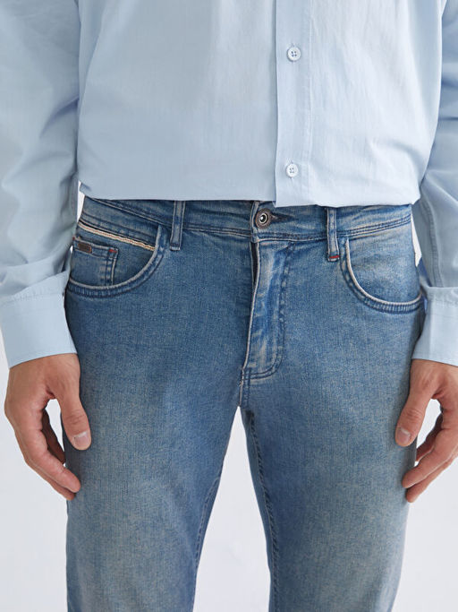 750 Slim Fit Erkek Jean Pantolon