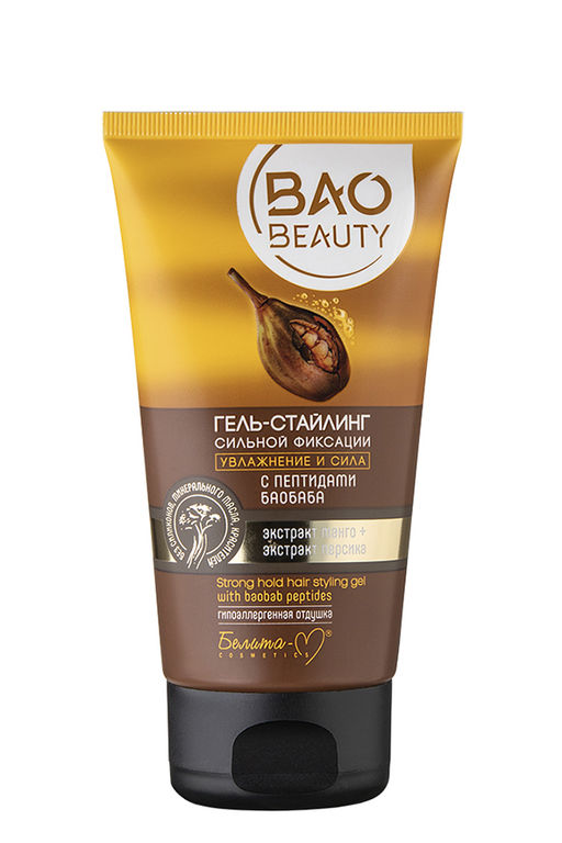 Белита-М BAOBEAUTY Гель-стайлинг сильной фиксации Увлажнение и сила 150г