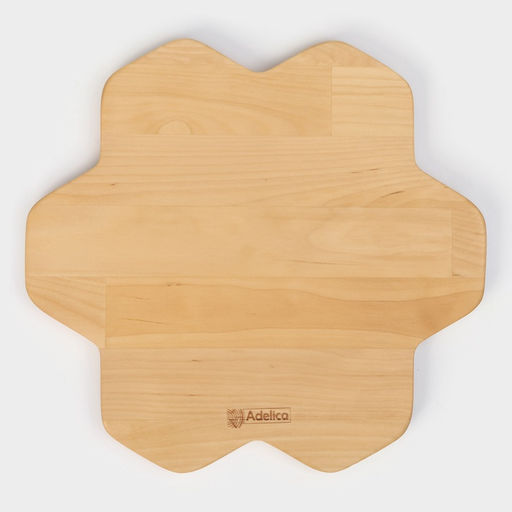 Менажница Adelica «Соты», 7 секций, d=27×1.8 см, дерево берёза