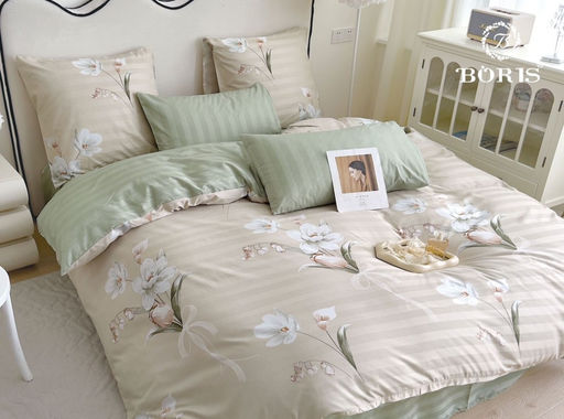 КПБ Boris Двусторонний Страйп-сатин BORDSS020 Семейный