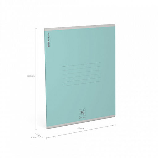 Цена за 5 шт. Тетрадь общая ученическая ErichKrause Nature Colors, 36 листов, клетка_MIX-PACK  фото 10