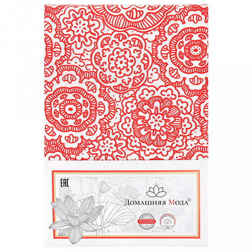 "Медальоны" Скатерть 180х145см, длина стола до 140см, на 6 персон, хлопок "Премиум" 186г/м2, "Домашняя мода" (Россия)