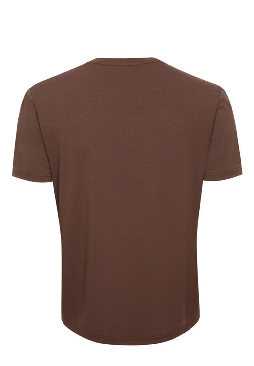 Футболка мужская короткий рукав GREG G145-V-70265 (кофейный)  фото 5