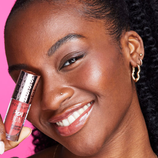 Блеск для губ Pout Bomb Plumping Gloss, Melba Warm Peach 6840866