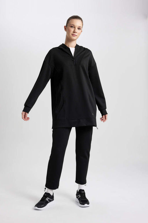 DeFactoFit Короткие тканевые спортивные штаны для дайвинга со стандартным кроем и карманами  фото 5