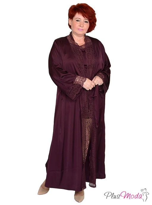 Халат Модель №1594 размеры 44-84 - Plusmoda фото 5