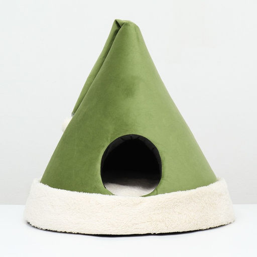 Домик для животных Новогодний Колпак, 50* х 48 см - Пижон фото 2