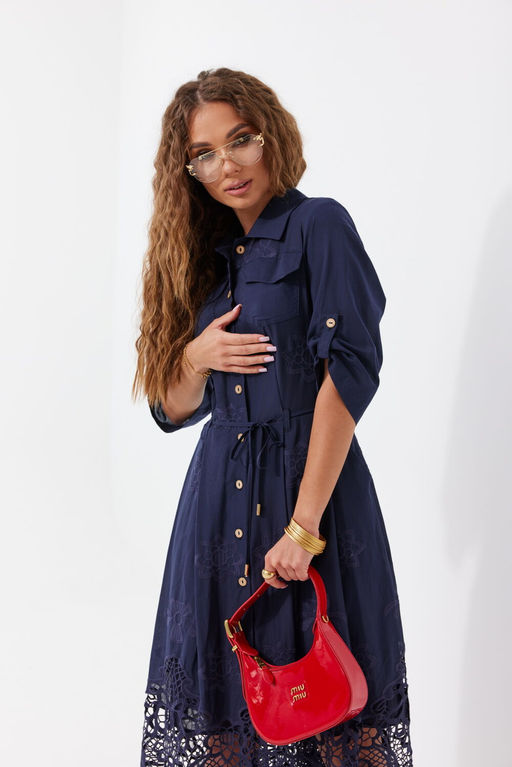 Платье Vesnaletto 4458-3 синий