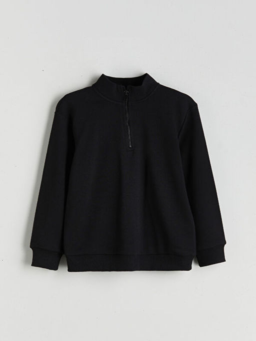 Dik Yaka Erkek ?ocuk Sweatshirt