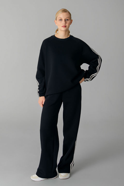 Арт. 2918 Костюм женский с начесом 46-54 (5 шт) Цвет:черный