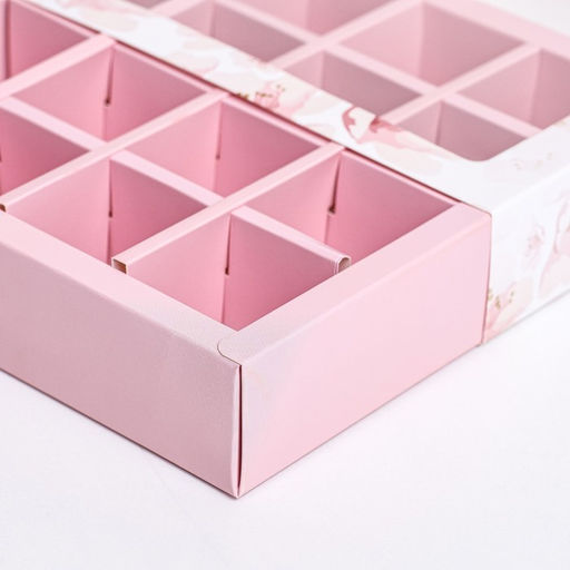 Коробка под 16 конфет , Самой любимой 17,7 х 17,7 х 3,8 см - UPAK LAND фото 5