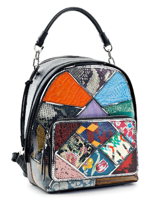 Сумка ELEGANZZA Z24A-1741 multicolor-black фото 2
