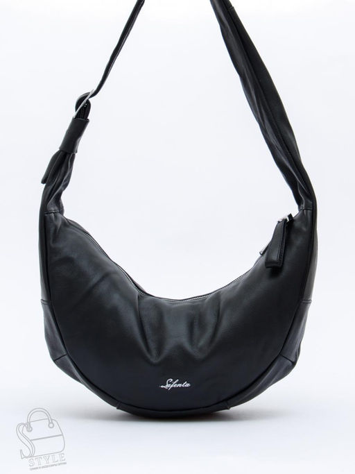 Сумка женская кожаная 9177SP black Velina Fabbaino-Safenta в Новосибирске