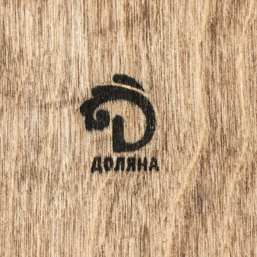 Лоток для столовых приборов Доляна, 25×8×4 см, дерево, коричневый