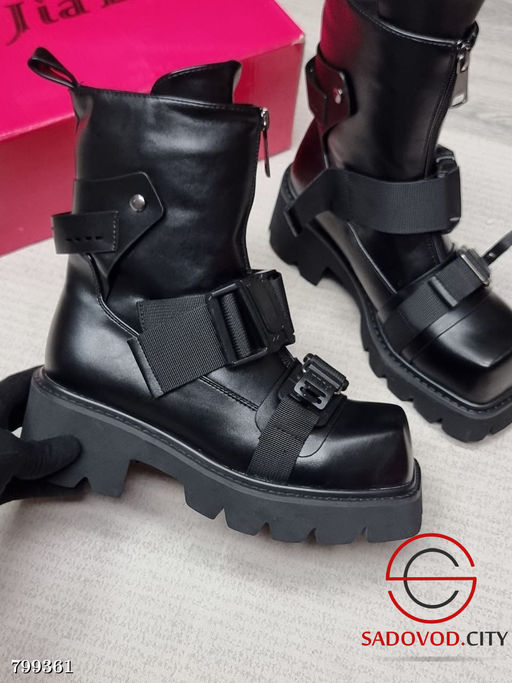 Ботинки массивные на высокой подошве - Bruno фото 3