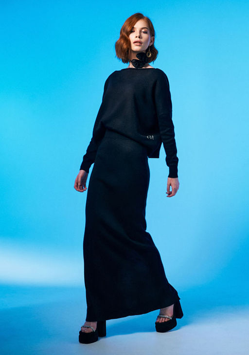 N2405 джемпер женский черный - Mozart фото 4