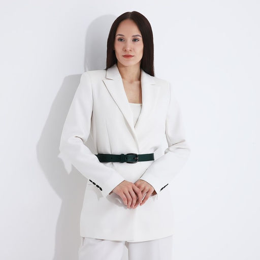 Ремень женский, ширина 2,8 см, винт, пряжка металл, цвет зелёный - Simaland фото 3