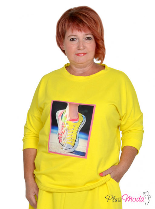 Туника Модель №1327 размеры 44-84 - Plusmoda фото 13