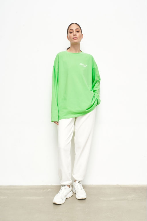 Лонгслив Summer24 Pastel lime - Erist store фото 6