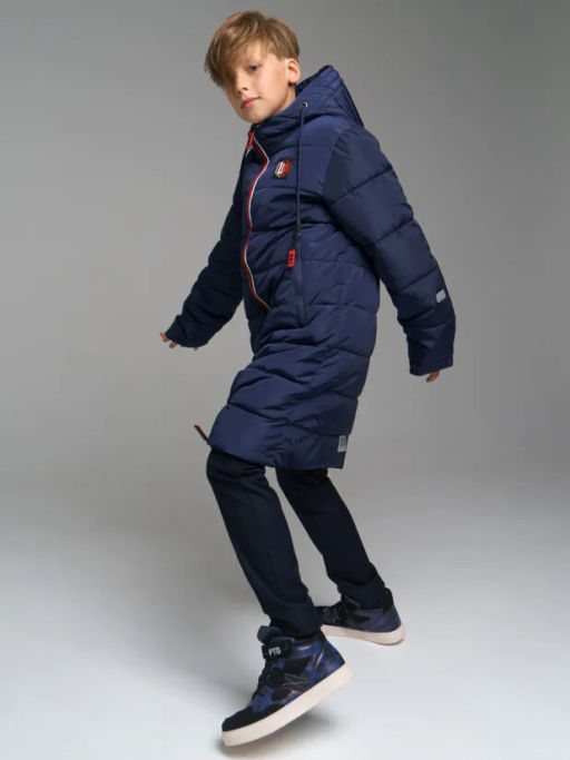 PlayToday / Пальто текстильное с полиуретановым покрытием для мальчиков  фото 3