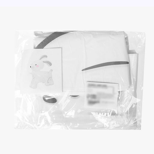 Цена за 5 шт. Шар фольгированный 35 Белый заяц - Страна карнавалия фото 4