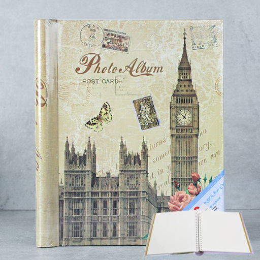 Фотоальбом магнитный 20 листов Города / 8001 /уп 40/микс 4 вида - Галеонтрейд фото 8