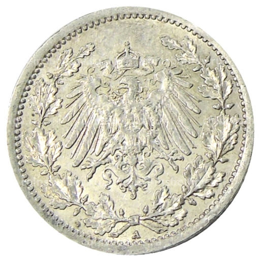 1/2 марки 1914 года A Германия
