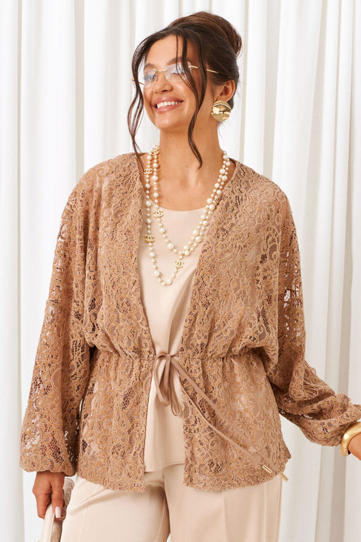 Костюм Beautiful Free 6424 бежевый