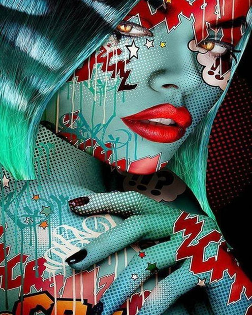 Алмазная мозаика на подрамнике 40х50