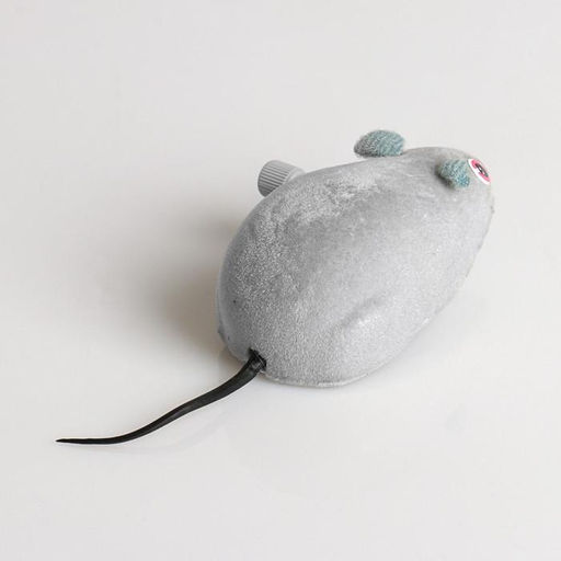 Мышь заводная, 7 см, серая - Пижон фото 4