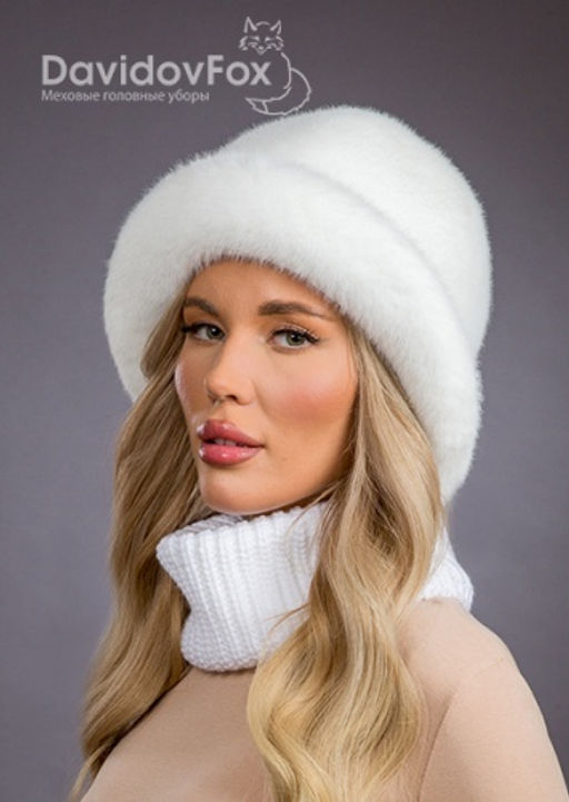 Шапка Шляпка экомех панама белый