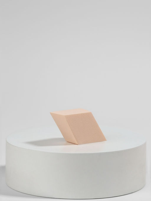 Цена за 2 шт. Спонжи для макияжа «Ромбы», набор - 10 шт., 4.5×2.5 см, бежевые