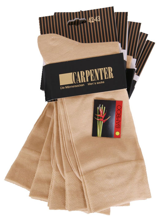 Носки мужские (в упаковке 5 пар) CARPENTER Cr-11/02 бежевый - Greg фото 2