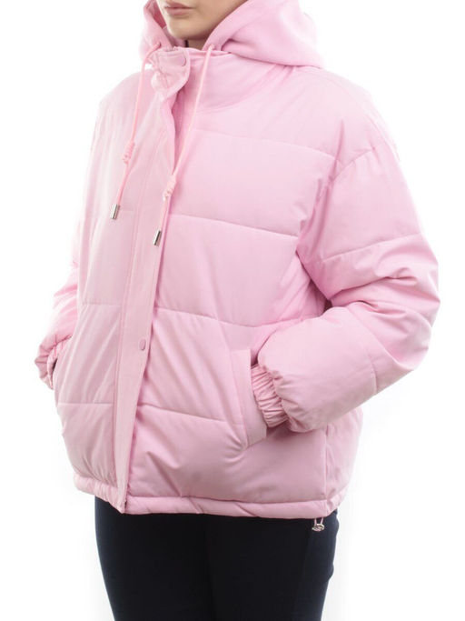 H24-088 PINK Куртка демисезонная женская (120 гр. холлофайбер) - Fashion фото 5