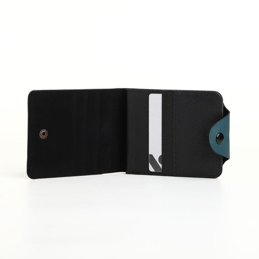 Кошелёк детский «Черепахи», маленький, на кнопке, зелёный