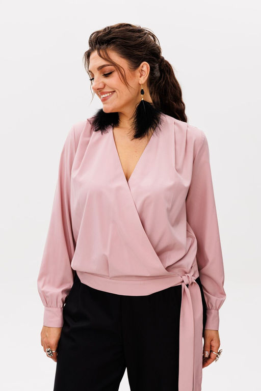 Блуза ANELLI 1574 застенчивая герань фото 6