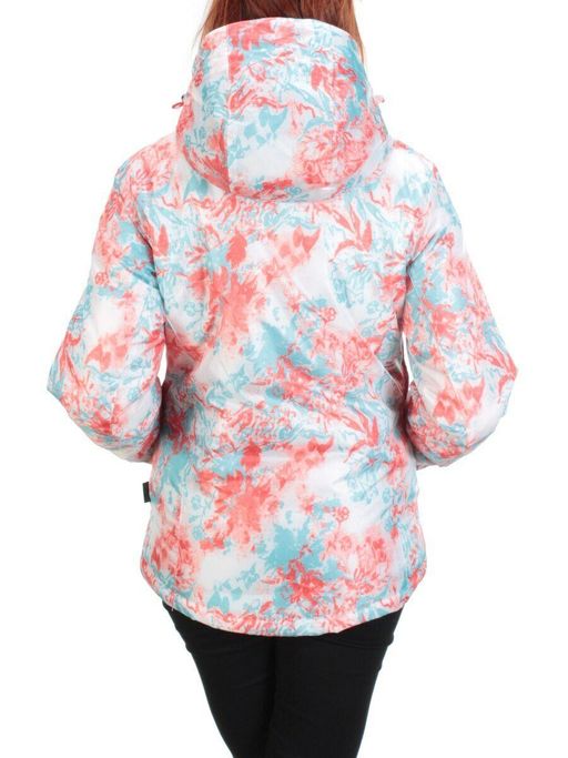 W1605-2 PINK PRINT Куртка горнолыжная женская ERUITOR (100 гр. холлофайбера) - Fashion фото 5