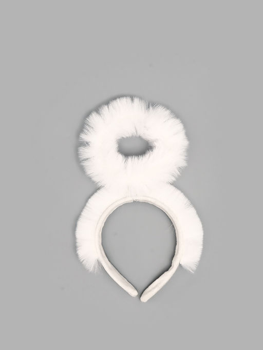 Карнавальный ободок «Нимб ангела», цвет белый