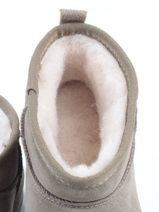 PF8300-6 KHAKI Угги женские (натуральная замша, 100% шерсть)