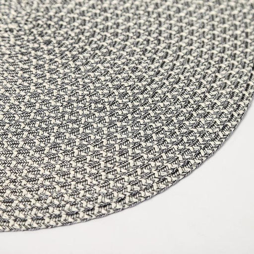 Набор салфеток сервировочных на стол Доляна Рэй, 4 шт, d=38 см, цвет серый  фото 3