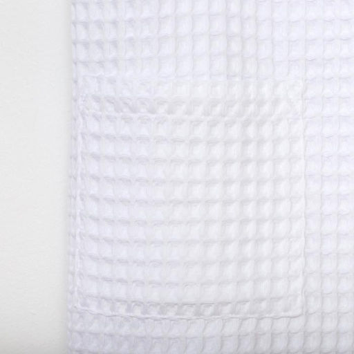 Парео вафельное банное Этель Boho 80*145 см. цв. белый, 100% хл, 290 г/м2  фото 3
