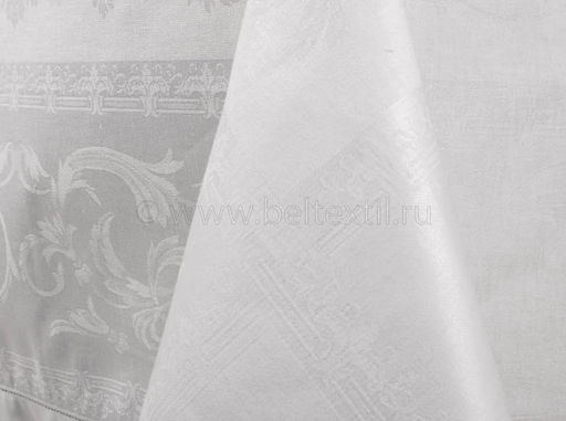 07с36 ЯК Скатерть 140*180 Ренессанс цв.белый