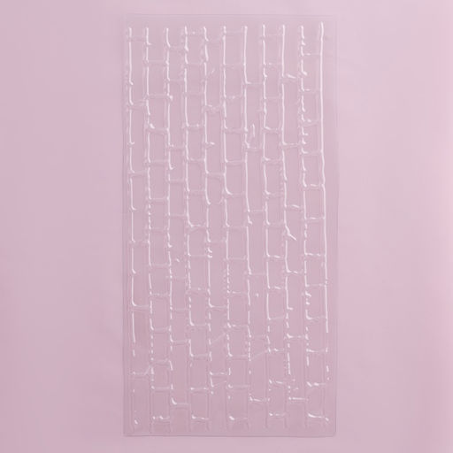 Печати для мастики Доляна «Кирпичи», 4 шт., 30.5×15.5×0.1 см, пластик, прозрачные